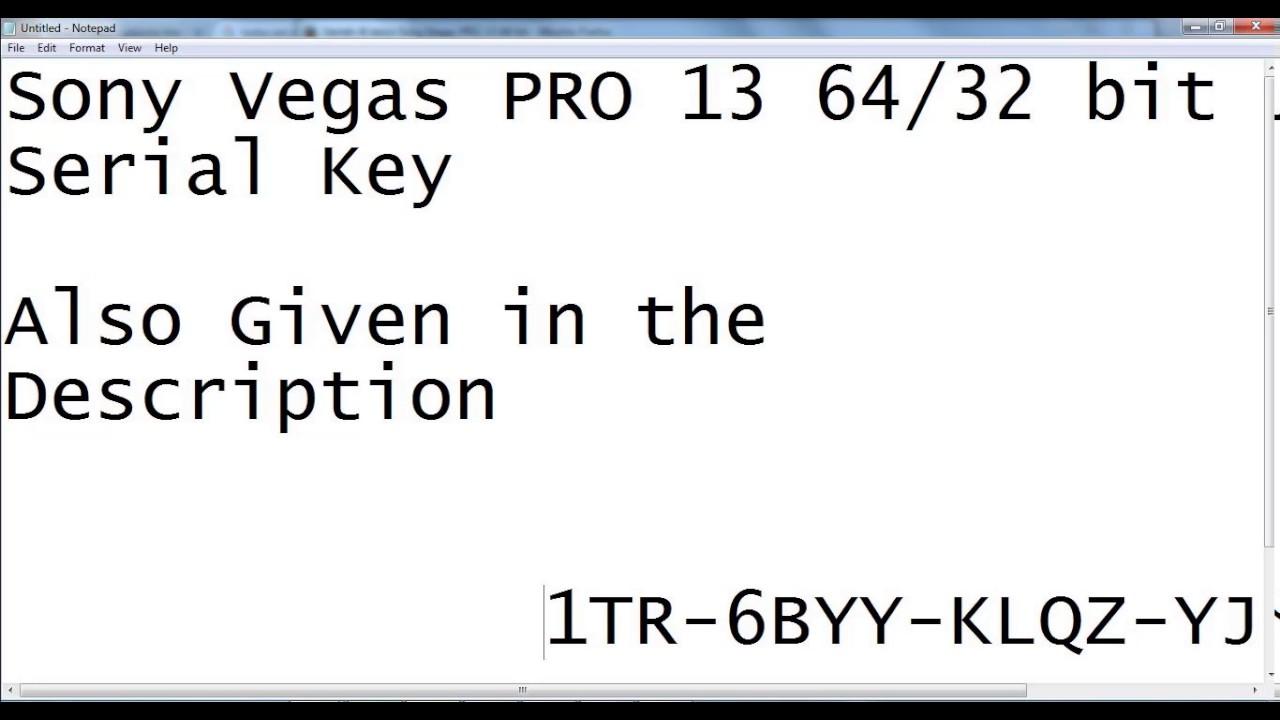 sony vegas pro 16 activation serial number